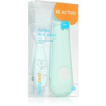 BabyOno Be Active Suction Baby Spoon linguriță