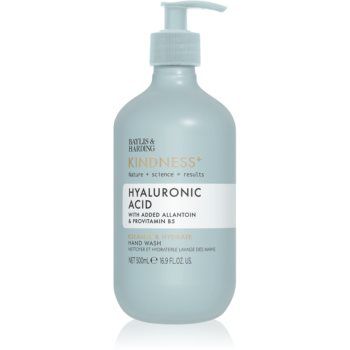 Baylis & Harding Kindness+ Hyaluronic Acid Săpun lichid pentru mâini cu efect de hidratare