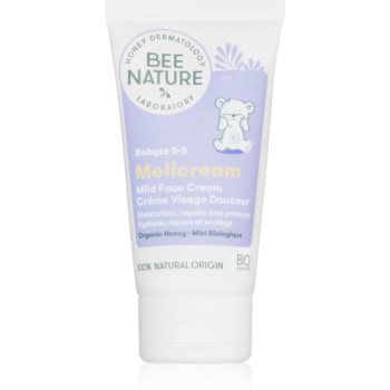 Bee Nature Babyzz Melicream crema protectoare pentru fata pentru nou-nascuti si copii