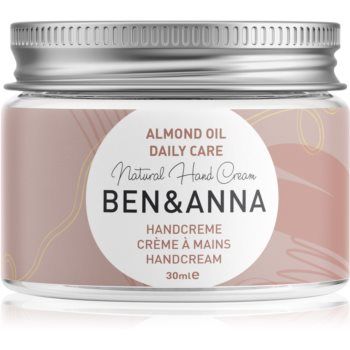 BEN&ANNA Natural Hand Cream Daily Care crema de maini cu ulei de migdale ieftina