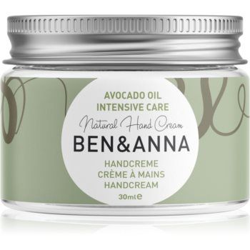 BEN&ANNA Natural Hand Cream Intensive Care crema de maini intensiva cu avocado ieftina