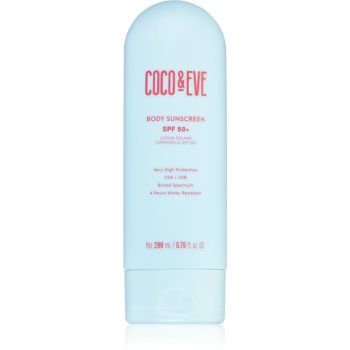 Coco & Eve SPF 50+ Body Sunscreen fluid protecție SPF 50+ de firma originala