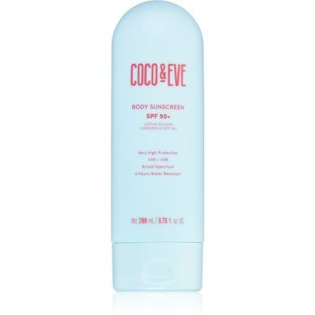 Coco & Eve SPF 50+ Body Sunscreen fluid protecție SPF 50+