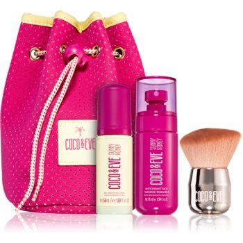 Coco & Eve Sunny Honey Tan Masters Kit Seturi pentru voiaj (cu efect autobronzant)