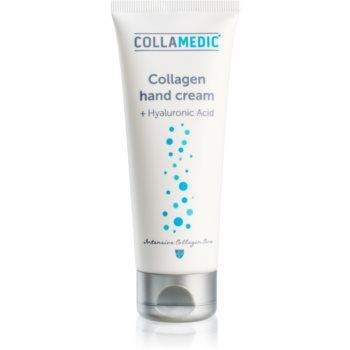 Collamedic Collagen hand cream crema ce ofera elasticitatea pielii mainilor cu acid hialuronic ieftina