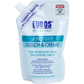 Eubos Sensitive cremă pentru duș rezervă