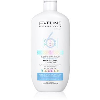 Eveline Cosmetics 6 Ceramides crema de corp hidratanta pentru pielea uscata sau foarte uscata