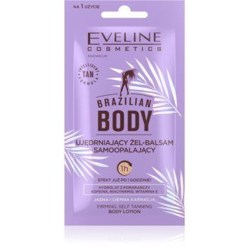 Eveline Cosmetics Brazilian Body gel autobronzant cu efect de întărire