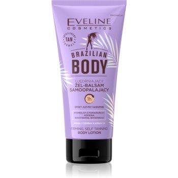 Eveline Cosmetics Brazilian Body gel autobronzant cu efect de întărire