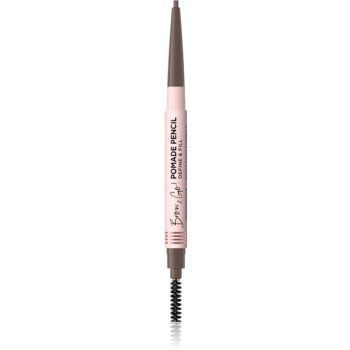 Eveline Cosmetics Brow & Go! creion pentru sprâncene rezistent la apă perie 2 in 1