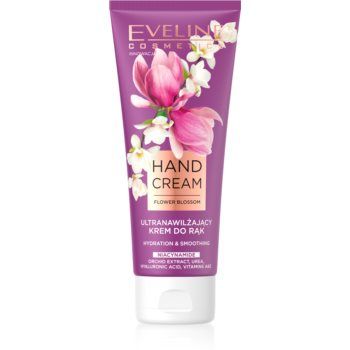 Eveline Cosmetics Flower Blossom crema puternic hidratanta de maini ieftina