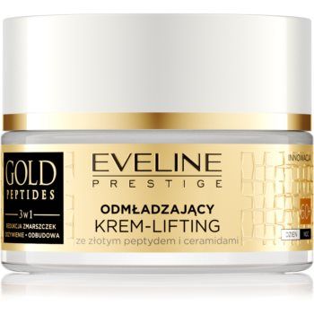 Eveline Cosmetics Gold Peptides crema intensiva pentru lifting 60+