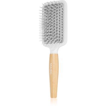 MASIL Wooden Paddle Brush perie din lemn pentru păr