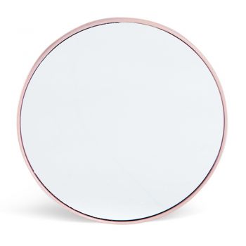 Oglinda cosmetica pink IDC INSTITUTE MIRROR X10 MAGNIFICATION, 8x8 cm