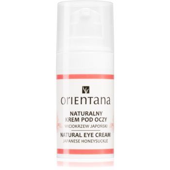 Orientana Japanese Honeysuckle Natural Eye Cream crema anti rid pentru ochi