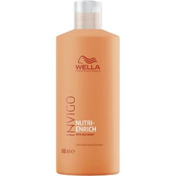 Sampon Intens Nutritiv - Wella Professionals Invigo Nutri Enrich Deep Nourishing Shampoo, 500 ml