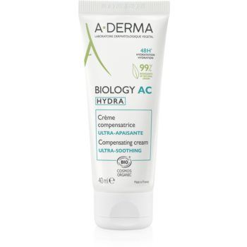 A-Derma Biology AC Hydra crema calmanta si hidratanta cu o eficienta de 48 h