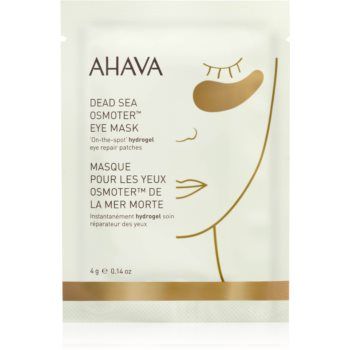 AHAVA Dead Sea Osmoter masca hidrogel pentru ochi pentru luminozitate si hidratare