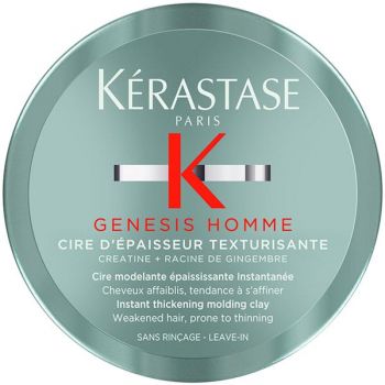 Ceara Modelatoare pentru Parul Slabit si Predispus la Cadere - Kerastase Genesis Homme Cire d'Epaisseur Texturisante, 75 ml de firma originala