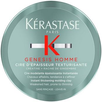 Ceara Modelatoare pentru Parul Slabit si Predispus la Cadere - Kerastase Genesis Homme Cire d'Epaisseur Texturisante, 75 ml