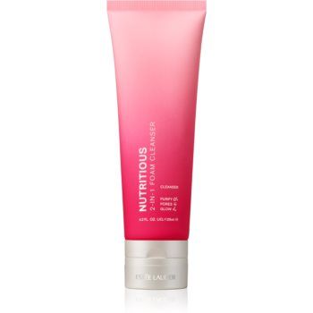 Estée Lauder Nutritious 2-in-1 Foam Cleanser spuma de curatare 2 in 1