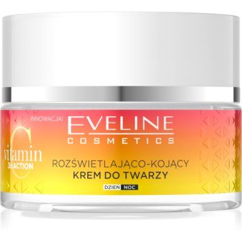 Eveline Cosmetics Vitamin C 3x Action crema iluminatoare cu efect calmant