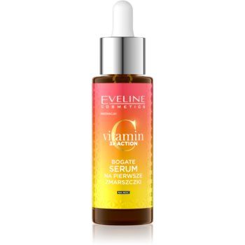 Eveline Cosmetics Vitamin C 3x Action ser de noapte pentru primele riduri