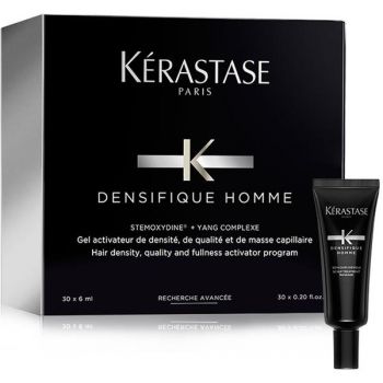 Fiole Tratament pentru Par mai Dens pentru Barbati - Kerastase Cure Densifique Homme, 30 x 6 ml de firma original