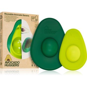 Food Huggers Set of 2 Avocado Huggers® capac din silicon pentru avocado