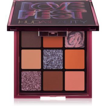 Huda Beauty Lovefest Obsessions paletă cu farduri de ochi