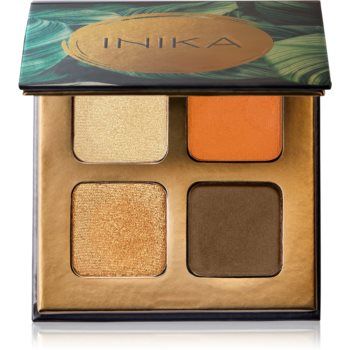 INIKA Organic Eyeshadow Palette Sunset paletă cu farduri de ochi