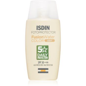 ISDIN Fusion Water fluid pentru fata cu protectie solara SPF 50