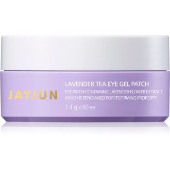 Jayjun Eye Gel Patch Lavender Tea masca hidrogel pentru ochi pentru fermitatea pielii