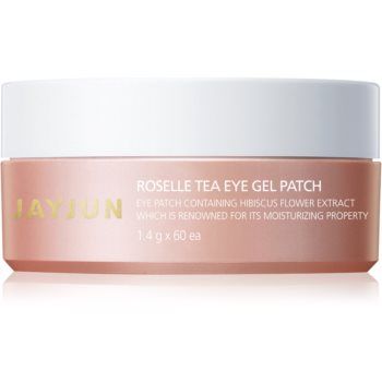 Jayjun Eye Gel Patch Roselle Tea masca hidrogel pentru ochi împotriva ridurilor și a cearcănelor întunecate