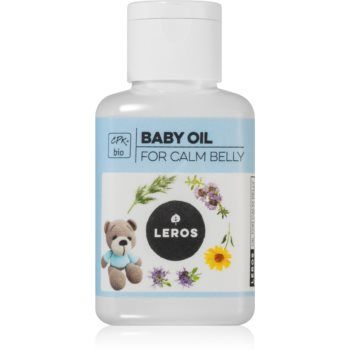 Leros BIO Baby oil Calm belly, wild thyme & dill ulei de masaj pentru burtica copiilor de firma original