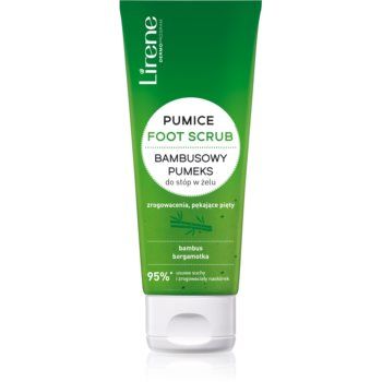 Lirene Foot Care Peeling pentru picioare si calcaie cu extract de bambus