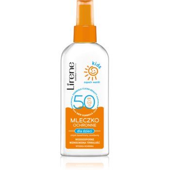 Lirene Sun Kids lapte protector pentru copii SPF 50 ieftin