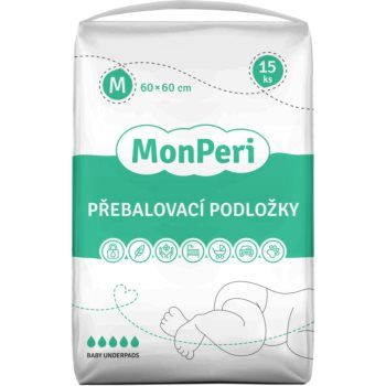 MonPeri Baby Underpads Size M suport pentru schimbat scutecele de unică folosință