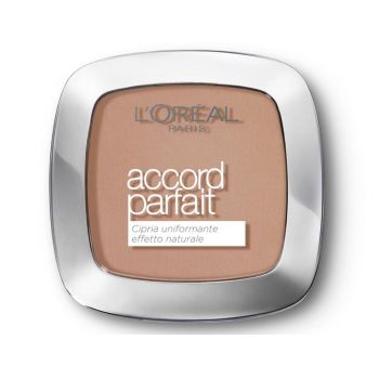 Pudra compacta Loreal Accord Parfait 7D/7W Golden Amber