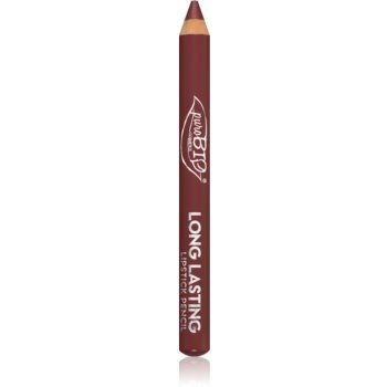 puroBIO Cosmetics Long Lasting Kingsize Creion de buze de lunga durata