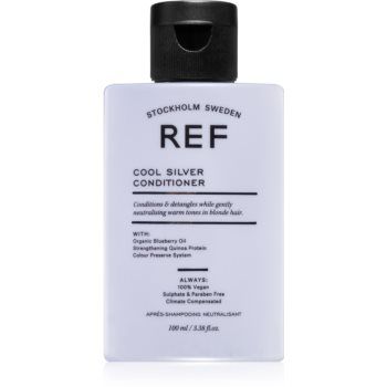 REF Cool Silver Conditioner balsam hidratant de neutralizare tonuri de galben ieftin