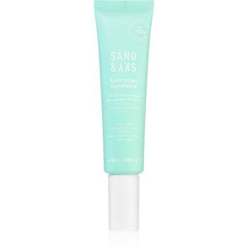 Sand & Sky Australian Sunshield Daily Hydrating Sunscreen SPF50+ crema fata iluminatoare de protectie SPF 50+
