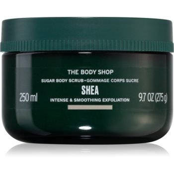 The Body Shop Shea Body Scrub exfoliant de corp cu zahăr unt de shea