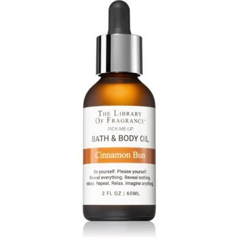 The Library of Fragrance Cinnamon Bun ulei pentru corp pentru baie