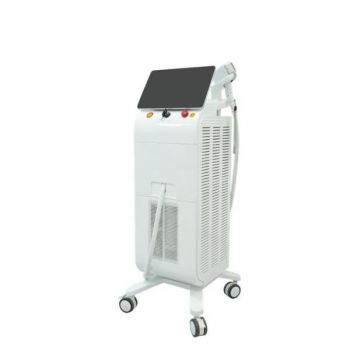 Aparat epilare definitivă Ice Titanium Pro laser putere 1200W manipul 3500W aparat 755+808+1064nm 40.000.000 impulsuri Wellness Hub