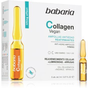 Babaria Collagen Ser impotriva semnelor de imbatranire a pielii in fiole