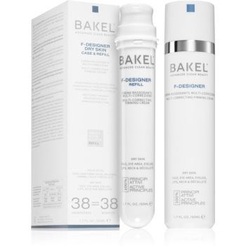 Bakel F-Designer Dry Skin Case & Refill lift crema de fata pentru fermitate pentru tenul uscat de firma originala