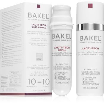 Bakel Lacti-Tech Case & Refill ser concentrat împotriva îmbătrânirii pielii