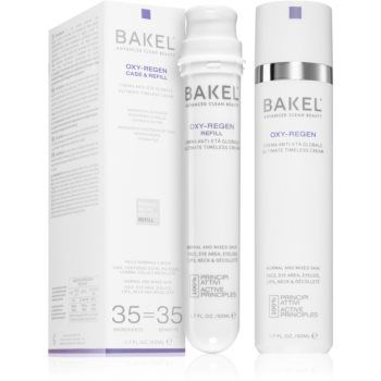 Bakel Oxy-Regen Case & Refill crema intens hidratanta împotriva îmbătrânirii pielii