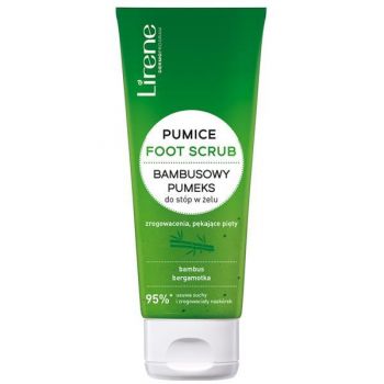 Gel abraziv Lirene - pentru picioare cu extract de bambus, 120ml ieftina